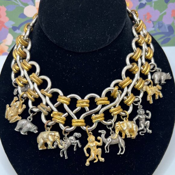 Premier Etage Paris Charmed Life Couture Necklace and Bracelet Set - Picture 3 of 9